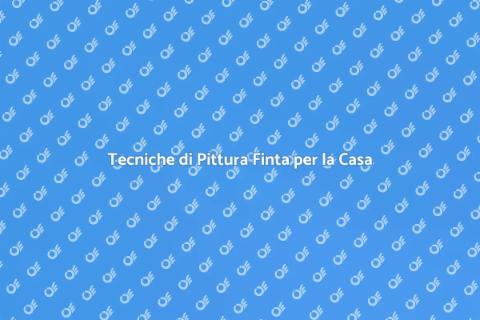 Pittura Finta: Trasforma i Tuoi Spazi
