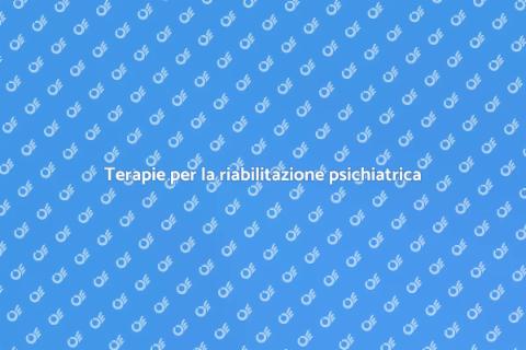 Approccio terapeutico riabilitazione