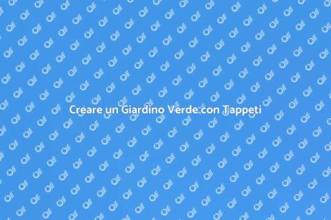 Installare Tappeti Erbosi Naturali