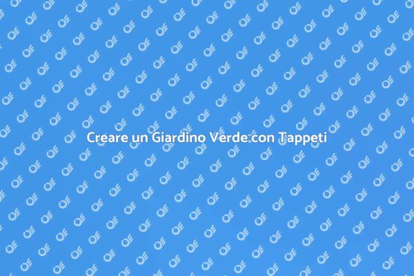 Magia dei Tappeti Erbosi Naturali