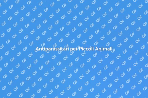 Proteggi i Tuoi Animali dai Parassiti