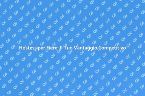 Gruppo di Hostess per Fiere Efficaci