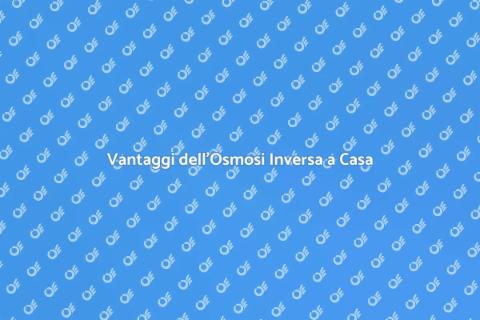 Impianto Osmosi Inversa Domestico