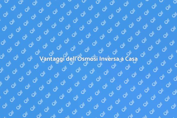 Potabilizzazione con Osmosi Inversa