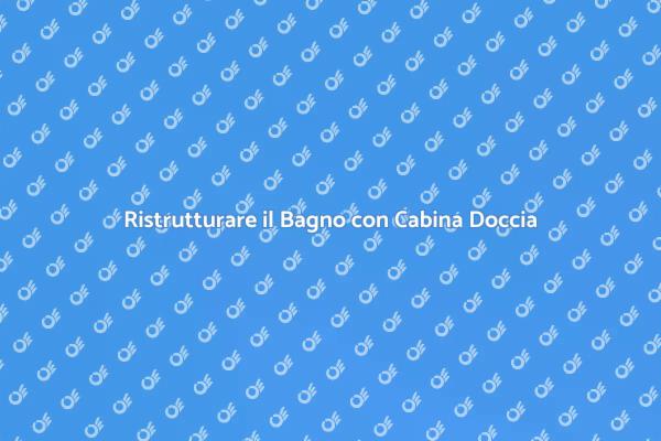 Eleganza e Funzionalità: Cabina Doccia