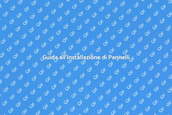 Come Installare Pannelli in Casa