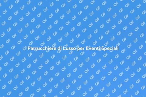 Parrucchiere per Festeggiamenti di Classe