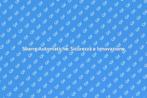 Gestione Centralizzata Sbarre Automatiche