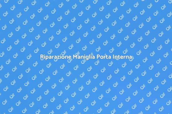 Come Aggiustare una Maniglia di Porta