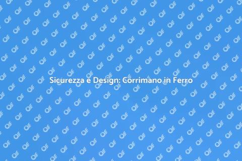 Corrimano in Ferro per Parco Pubblico