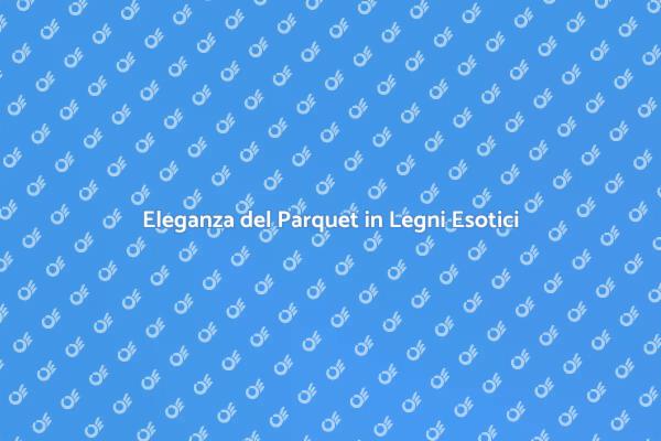 Il Fascino dei Pavimenti in Legno