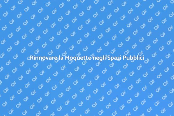 Importanza della Moquette negli Spazi Pubblici