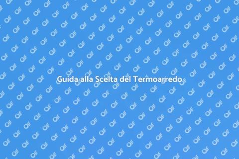 Termoarredo Design Moderno per Casa