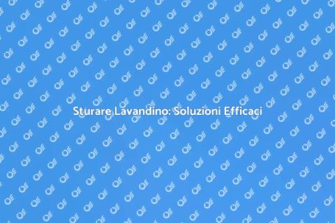 Sturare un Lavandino: Guida Pratica
