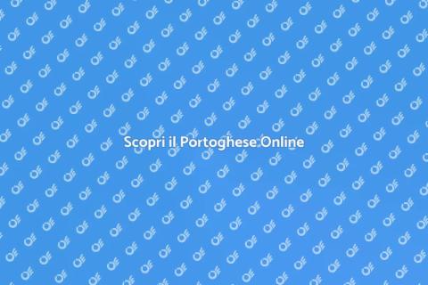Impara il Portoghese a Distanza