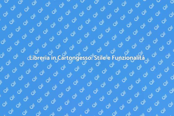 Ottimizza gli Spazi con Librerie in Cartongesso