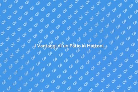 Patio in Mattoni: Guida all'Installazione
