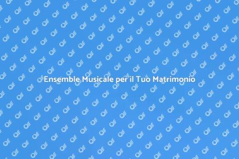 Strumenti Musicali per Matrimoni