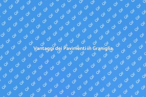 Pavimenti in Graniglia di Marmo