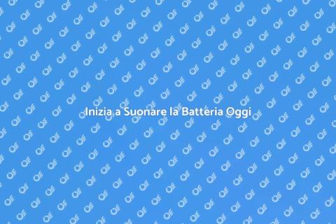 Lezioni di Batteria: Inizia a Suonare
