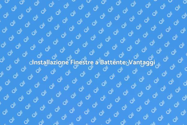 Finestre a Battente: Installale con Facilità