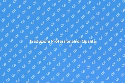 Servizio di Traduzione Professionale