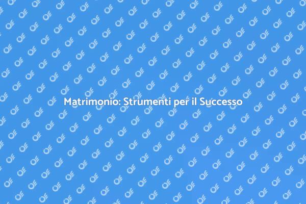Strumenti Imperdibili per il Matrimonio