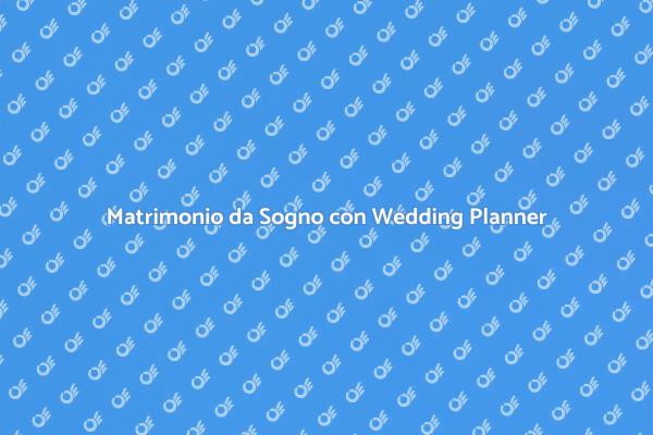 Scegli un Wedding Planner Economico