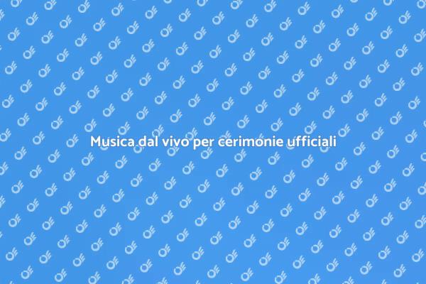 Prenota un'orchestra per il tuo evento