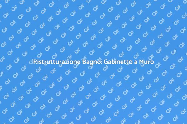 Gabinetto con Cassetta: Modernizza il Tuo Bagno