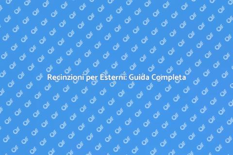 Costruire una Recinzione per Esterno