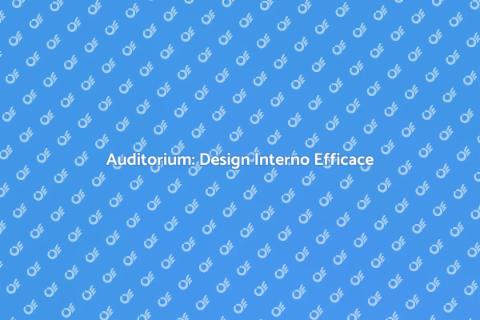 Progettare Auditorium con Design Moderno