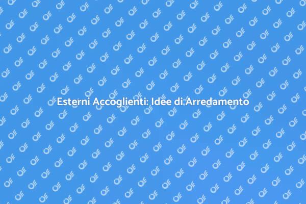 Arredamento Esterni: Crea il Tuo Rifugio