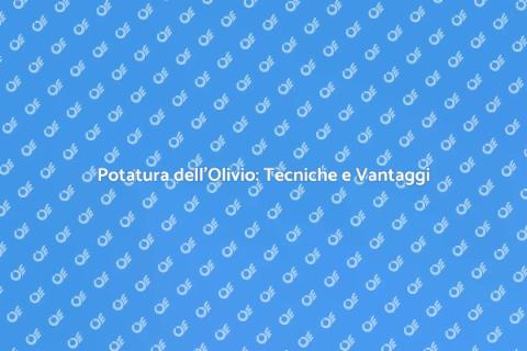 Potatura Olivo: Arte e Tecnica Essenziale