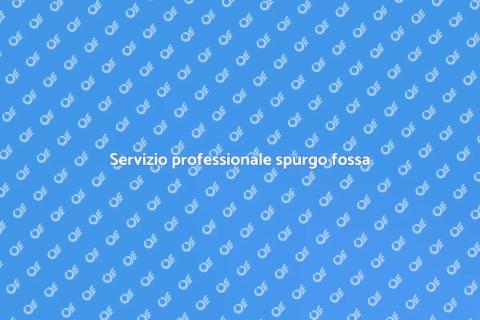 Spurgo fossa biologica professionale