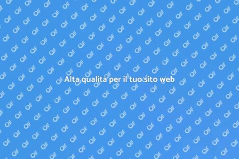 Sito web di alta qualità per progetti