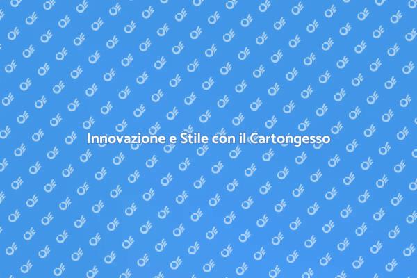 Ristruttura con il Cartongesso Innovativo