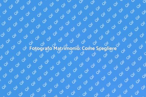 Assumere Fotografo per Matrimonio