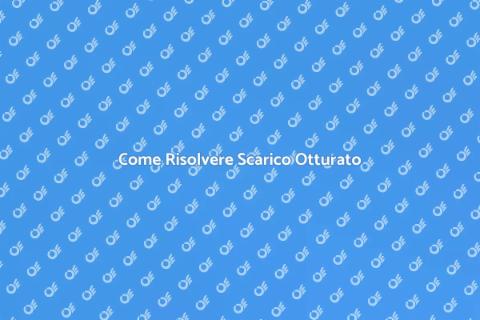 Ripristinare Scarico Otturato Facile