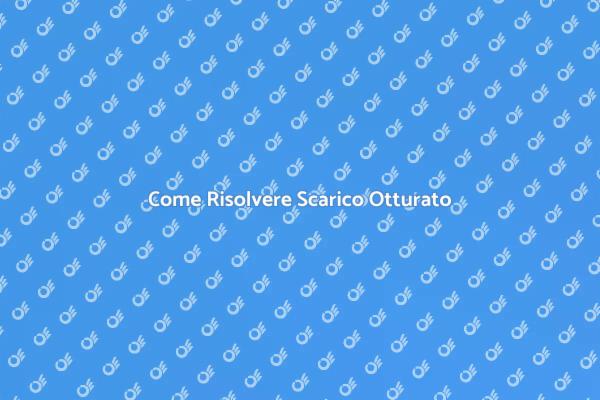 Guida al Ripristino dello Scarico