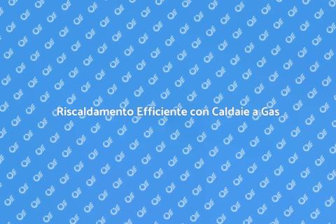 Caldaie a Gas Propano: Riscalda Casa
