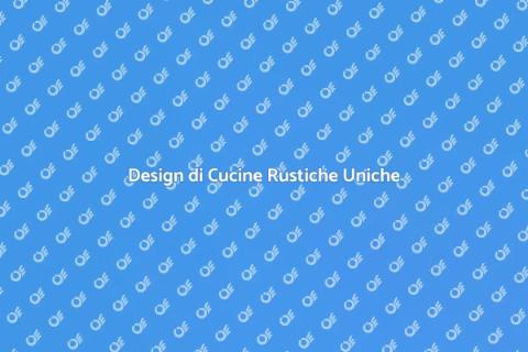 Cucina Rustica Su Misura per Te