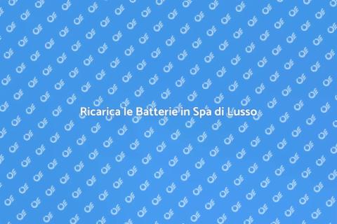 Pacchetto Benessere in Spa di Lusso