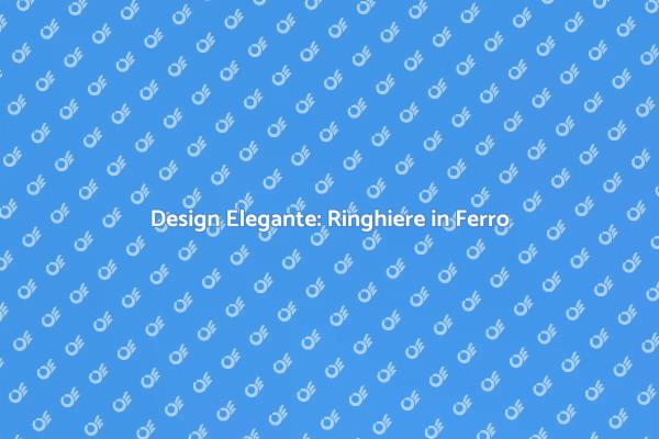 Ringhiere in Ferro Battuto: Un Must