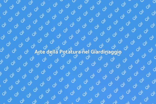 Potatura: Segreti per Piante Sane
