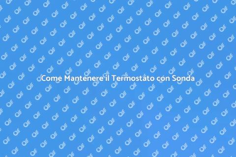 Manutenzione Termostato con Sonda