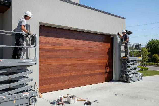 Quanto costa installare una porta del garage in legno?