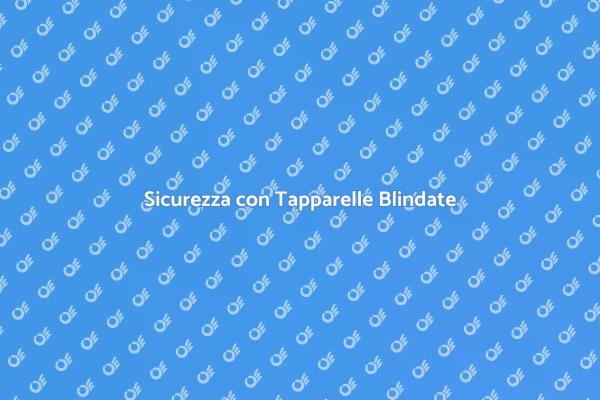 Tapparelle Blindate: Protezione Efficace