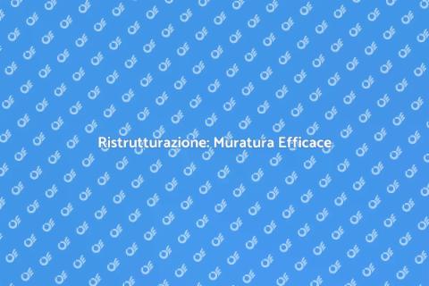 Interventi di Muratura per la Casa