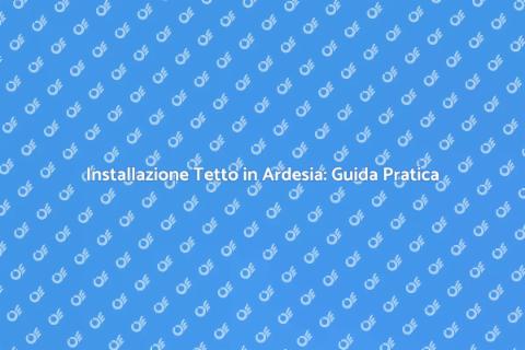 Tetto in Ardesia: Guida all'Installazione